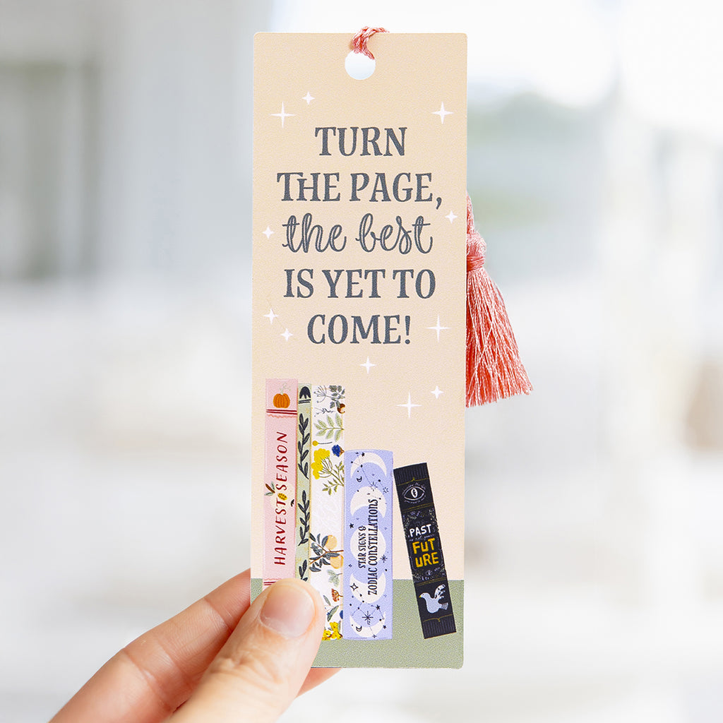 Forever Booked Turn The Page Bookmark