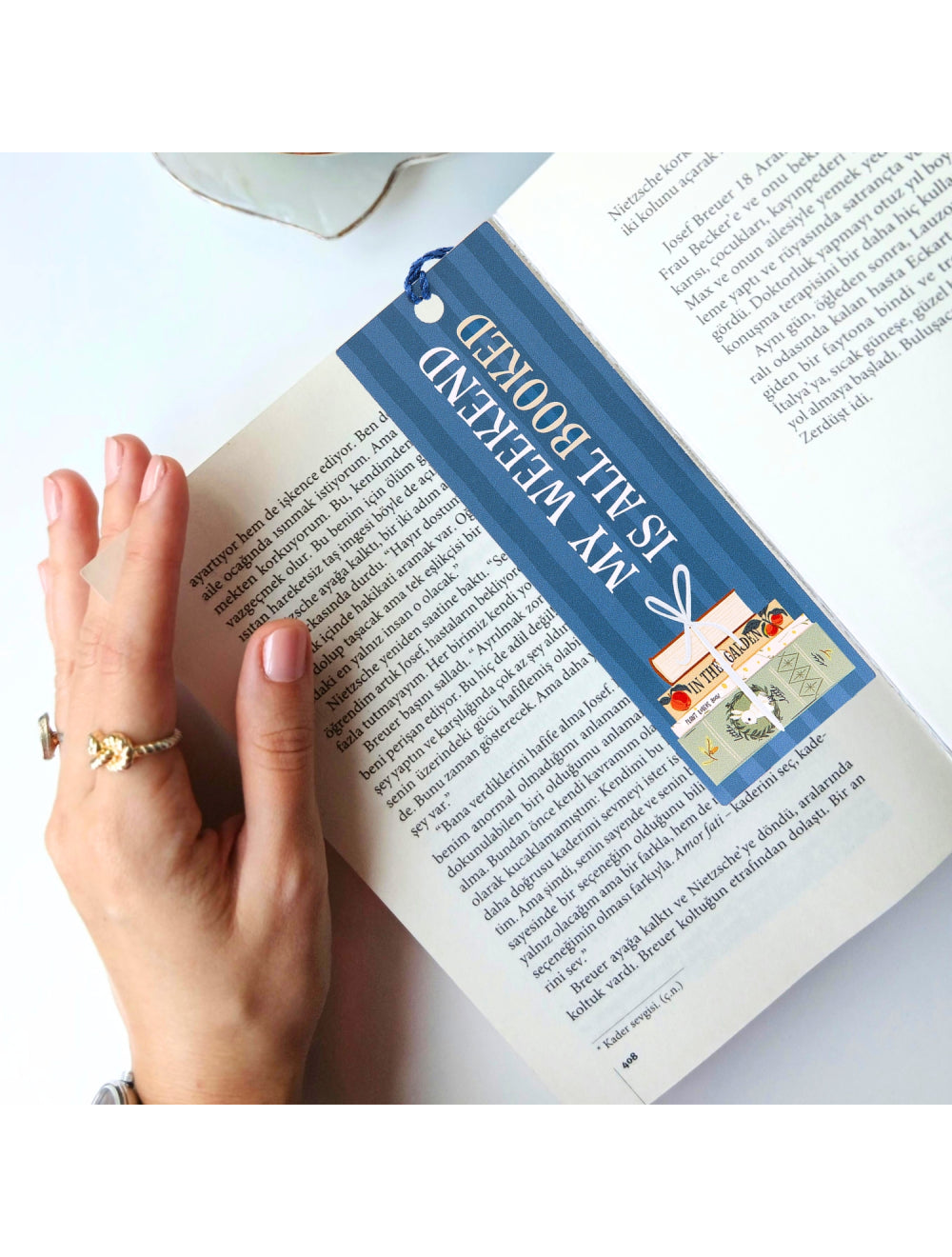Forever Booked All Booked Bookmark