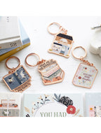 Forever Booked Book Store Keychain