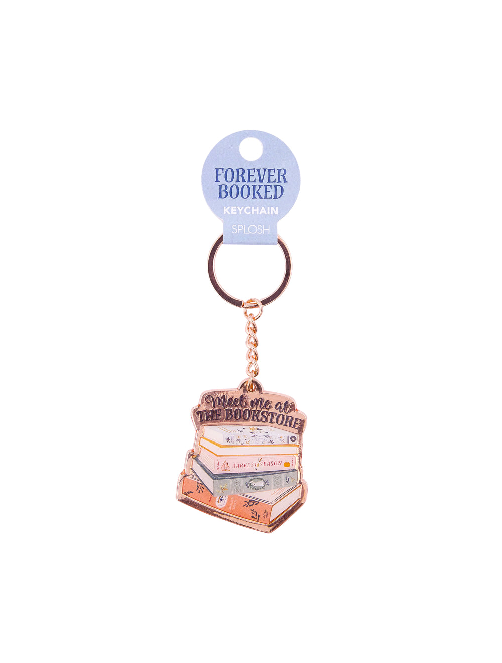Forever Booked Book Store Keychain