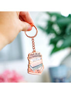 Forever Booked Book Store Keychain