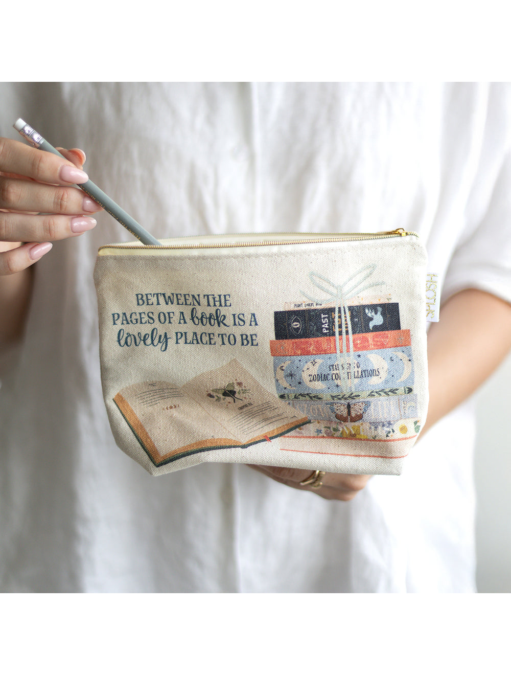 Forever Booked Zip Case