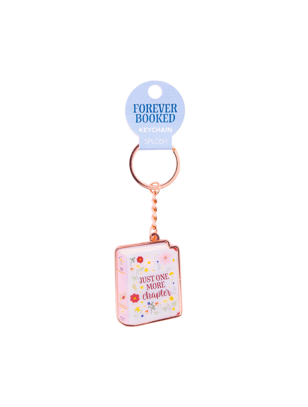 Forever Booked One More Chapter Keychain