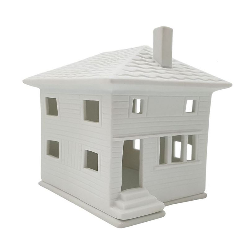 City Villa Porcelain Tealight House