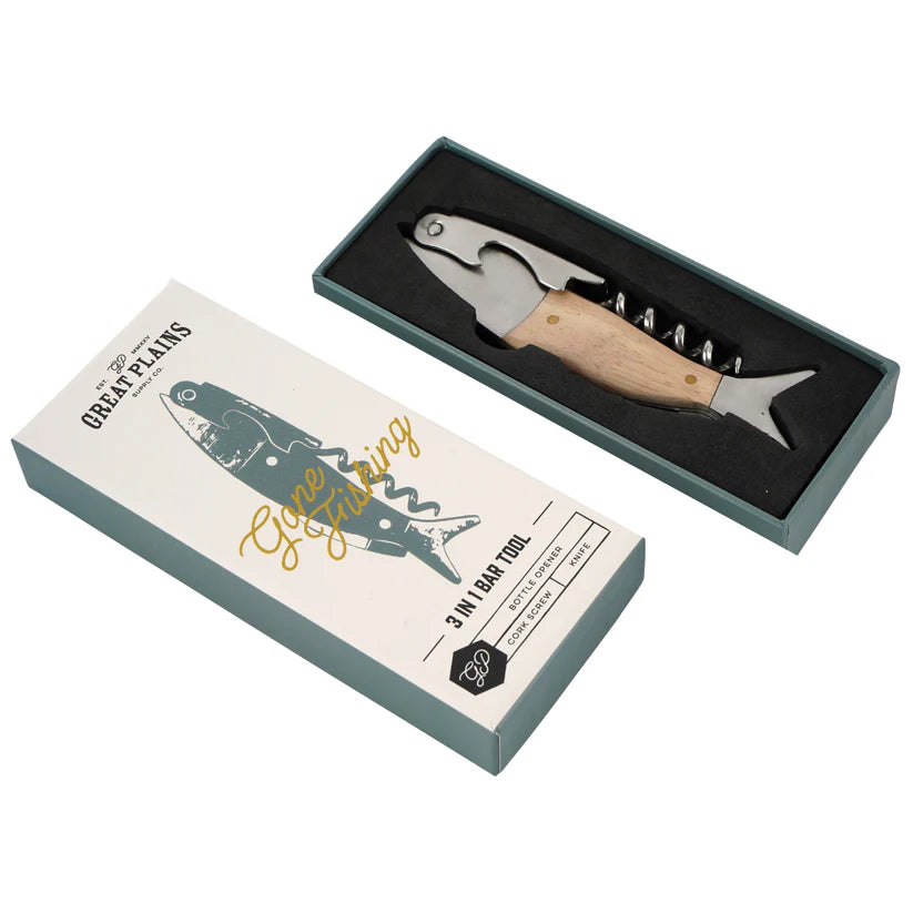Great Plains Fish Bottle Opener