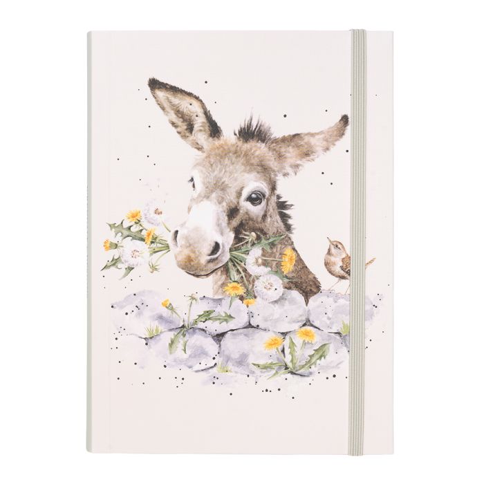 Wrendale B6 Flexi Notebook Donkey
