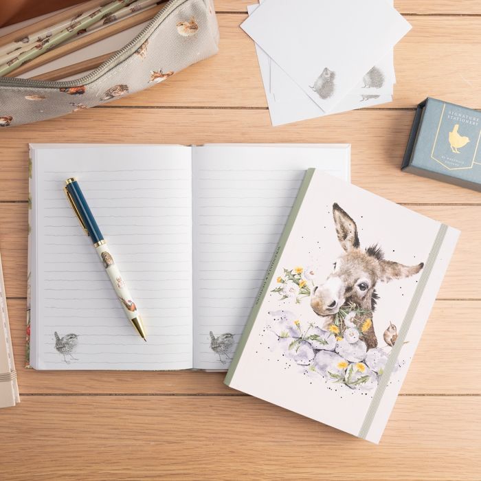 Wrendale B6 Flexi Notebook Donkey