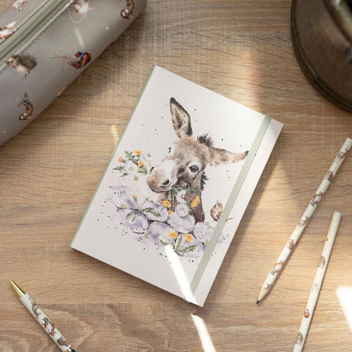 Wrendale B6 Flexi Notebook Donkey