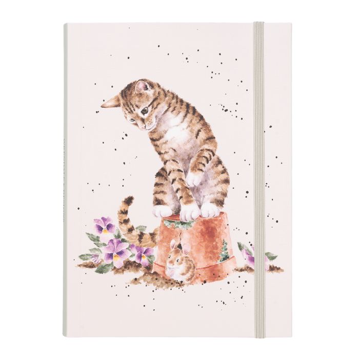 Wrendale B6 Flexi Notebook Cat
