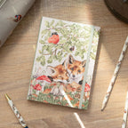 Wrendale B6 Flexi Notebook Fox