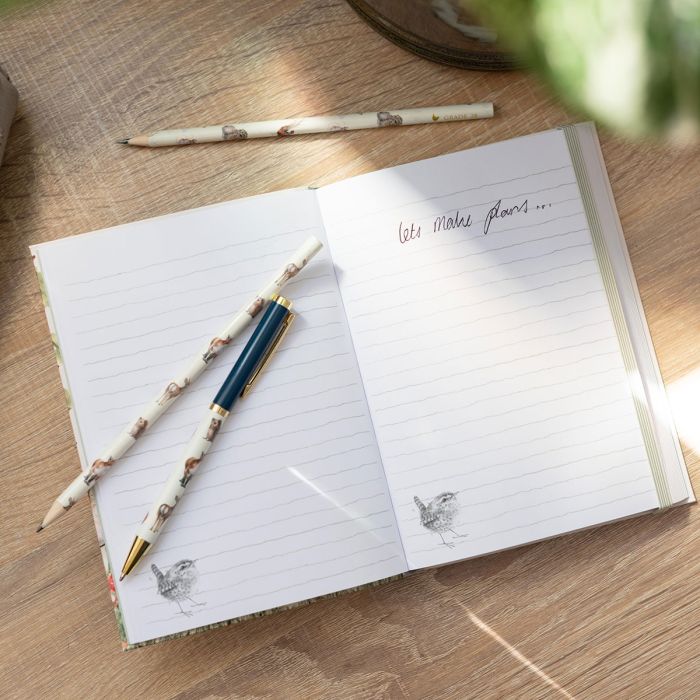 Wrendale B6 Flexi Notebook Fox