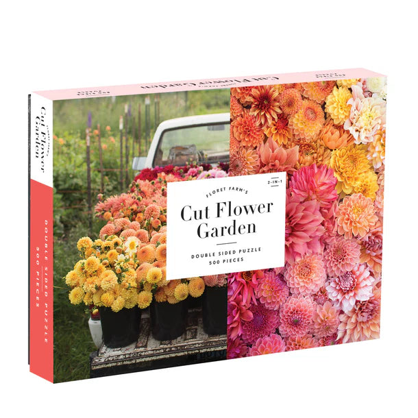 Floret Farms Cut Flower Garden 2 sided 500p Puzzle