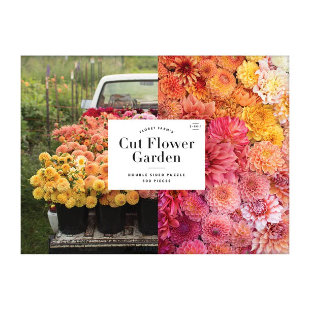 Floret Farms Cut Flower Garden 2 sided 500p Puzzle