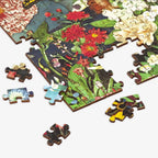 Butterfly Blooms Wood Puzzle 144pce