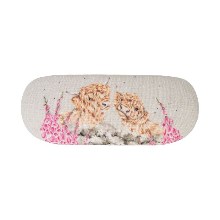 Wrendale Glasses Case Cow