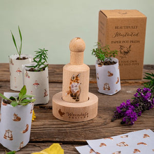 Wrendale Born to be Wild Paper Pot Press