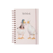 Load image into Gallery viewer, Ducks A5 Spiral Notebook