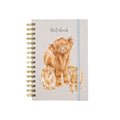 Wrendale Country Set A5 Spiral Notebook Cow