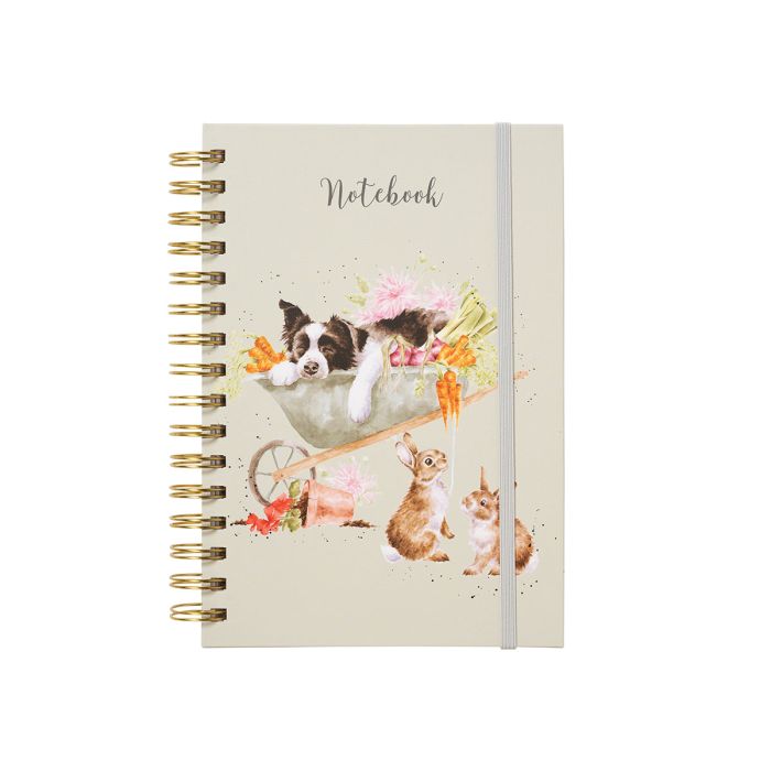 Wrendale Country Set A5 Spiral Notebook Dog