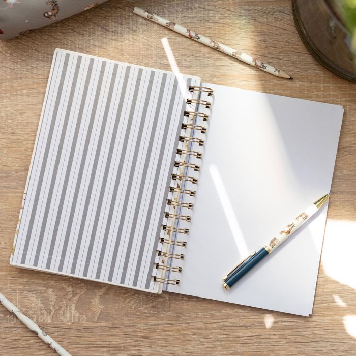 Wrendale Blank Hard Back Notebook Rabbit