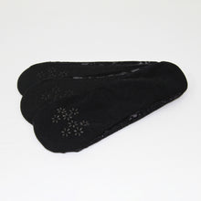 Load image into Gallery viewer, Honeydew Lace Sockettes 3pack Black