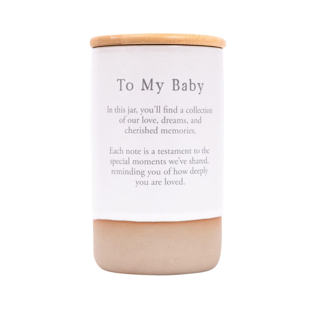 Heartfelt Jar of Baby Memories