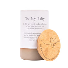 Load image into Gallery viewer, Heartfelt Jar of Baby Memories