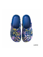 Home Grown Floral Garden Clog Large
