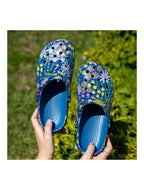 Home Grown Floral Garden Clog Medium