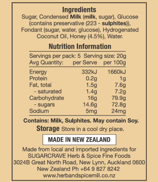 Premium Manuka Honey Fudge