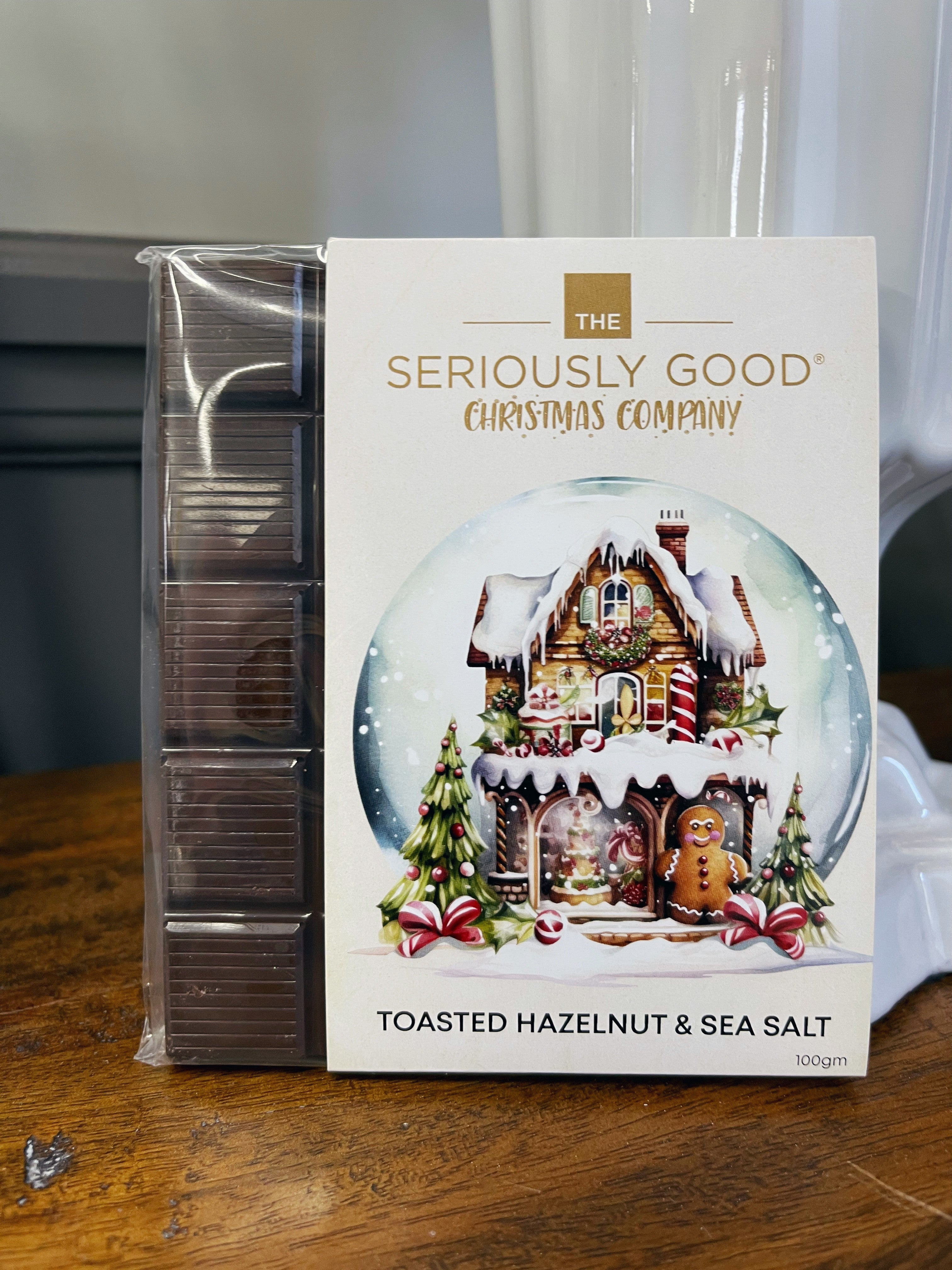 Vintage Christmas Santa Hazelnut Sea Salt