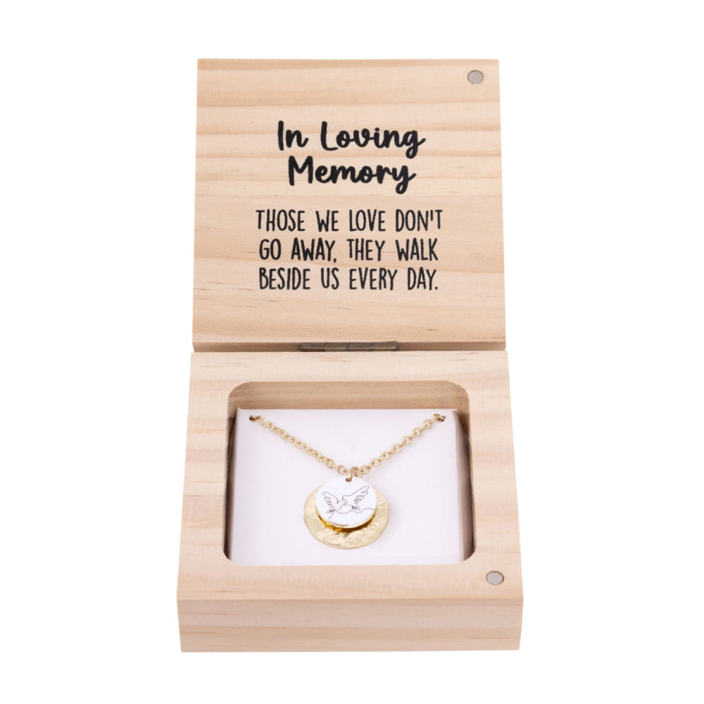 Heart & Soul in Loving Memory Necklace