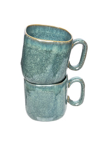 Stoneware Emerald Mug