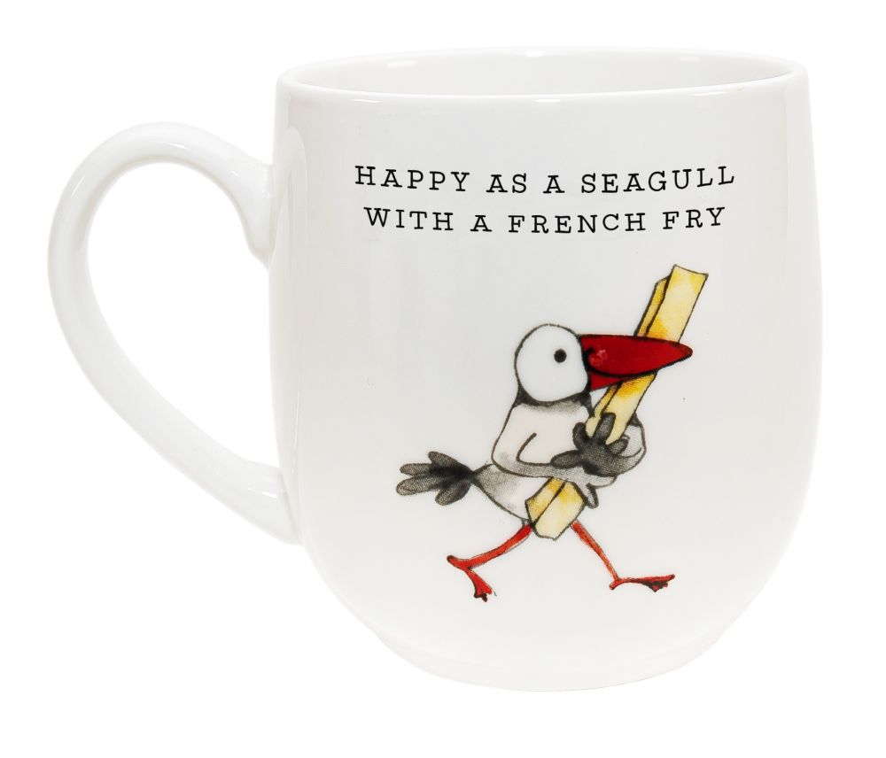 French Fry Bone China Mug