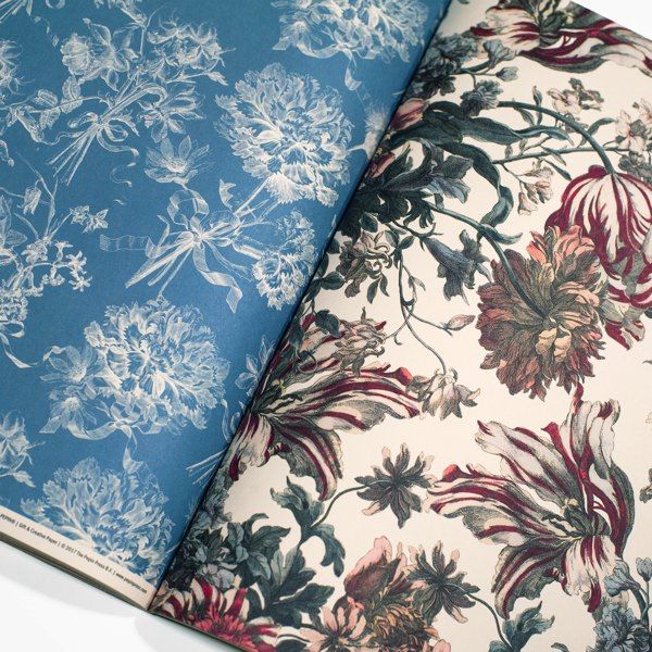 Gift & Creative Paper Book Floral Engraving