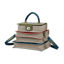 Load image into Gallery viewer, Between the Covers Bookbinders Book Stack Bag