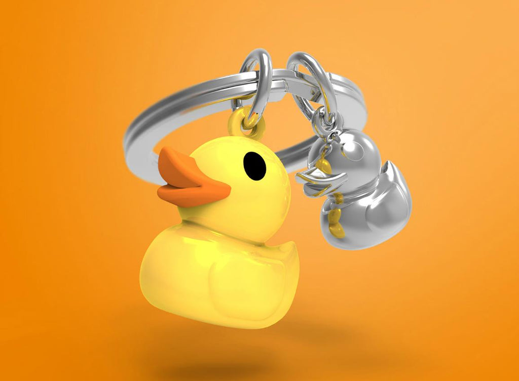 Yellow Duck Keychain