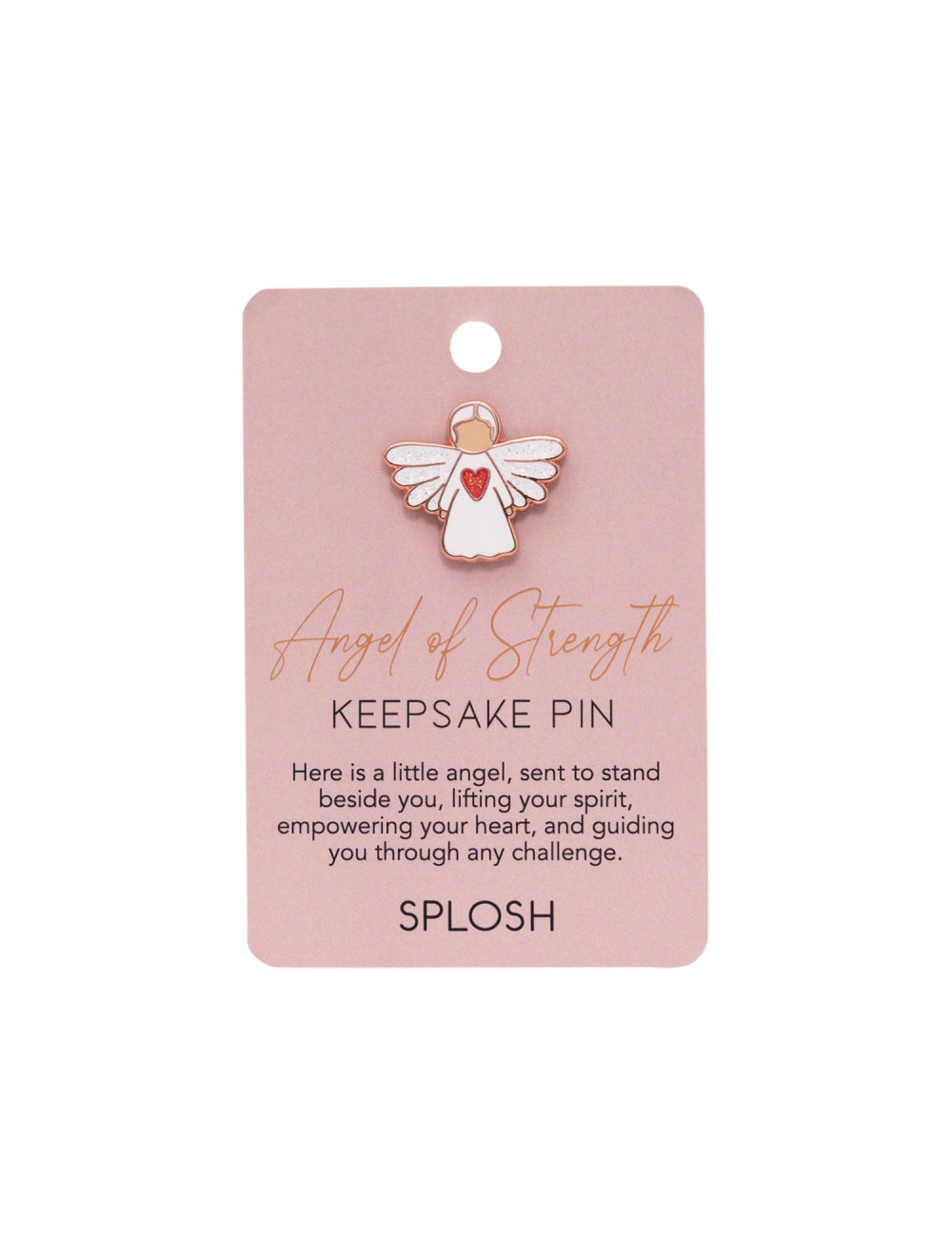Angel of Stength Keepsake Pin