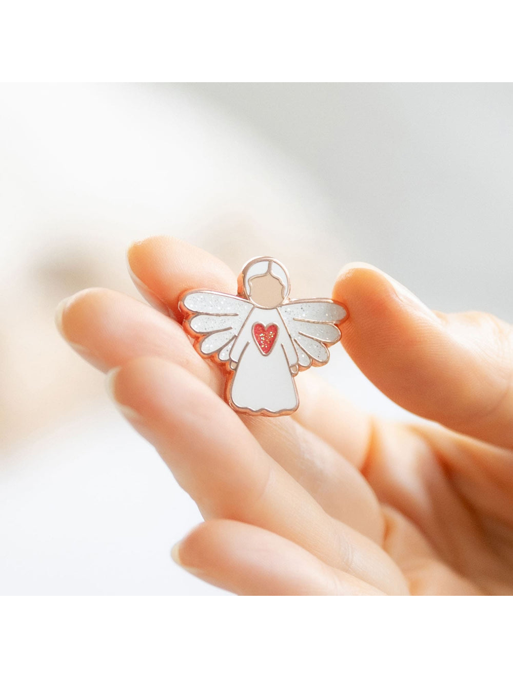 Angel of Stength Keepsake Pin