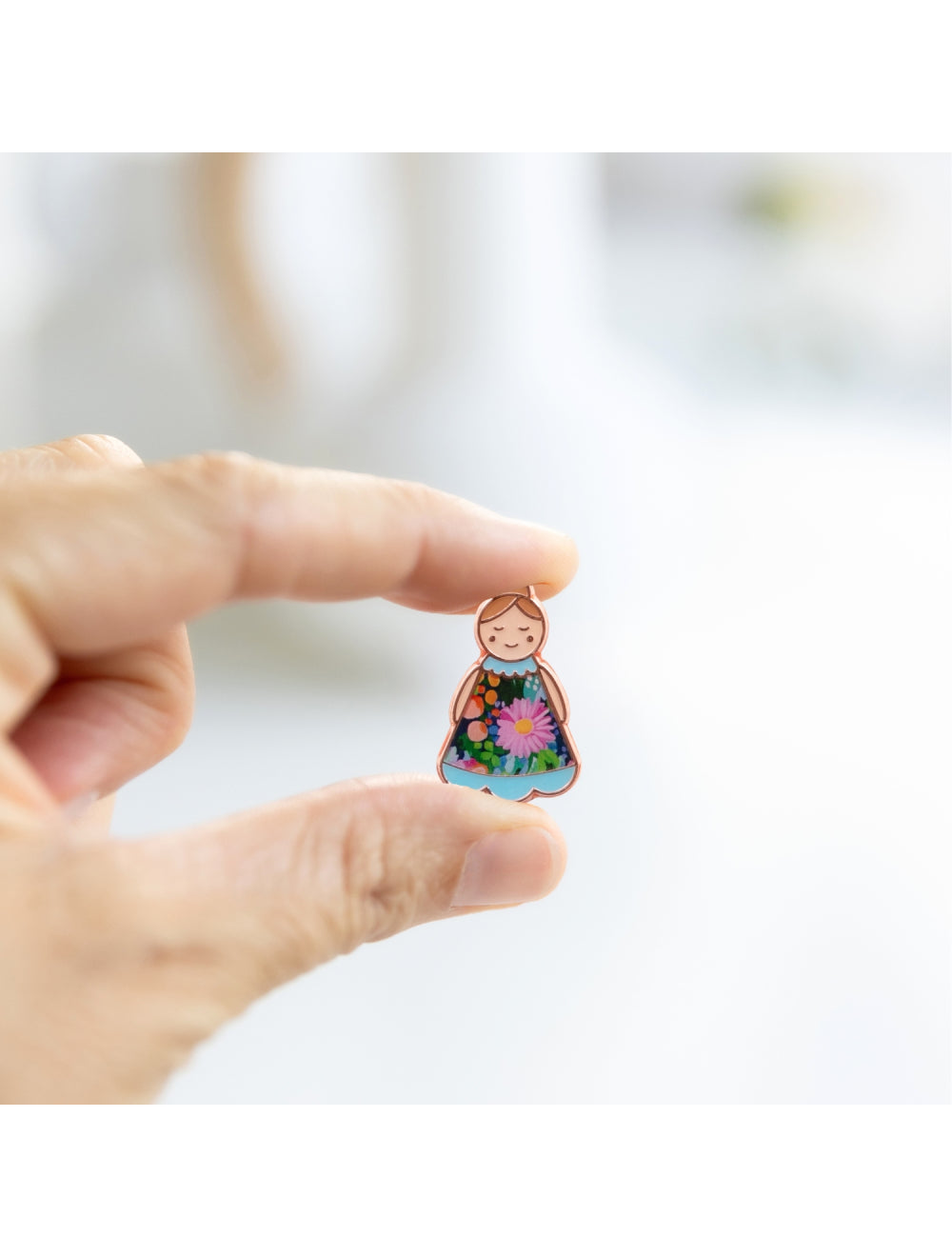 Lucky Little Ladies Mum Pin