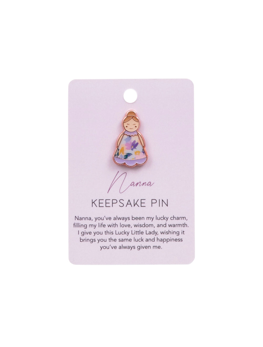 Lucky Little Ladies Nanna Pin