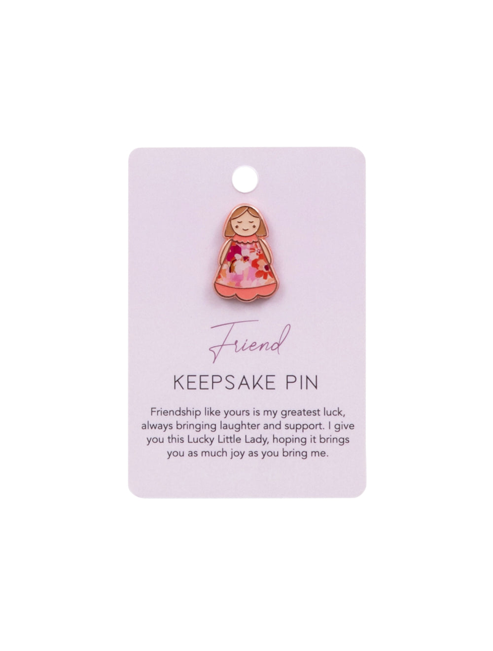 Lucky Little Ladies Friend Pin