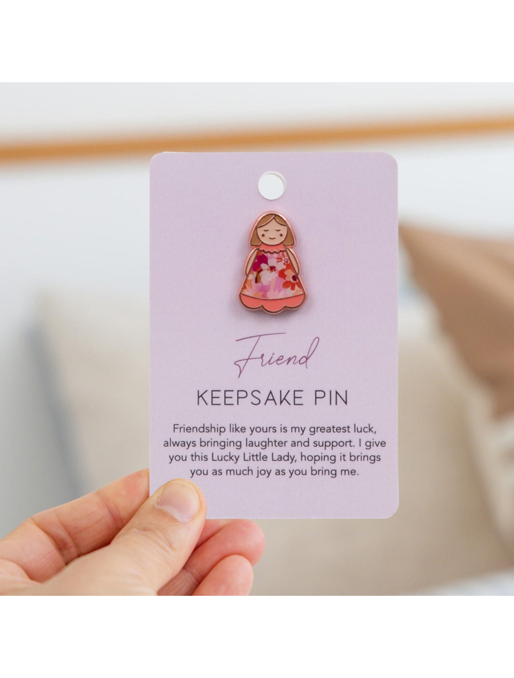 Lucky Little Ladies Friend Pin