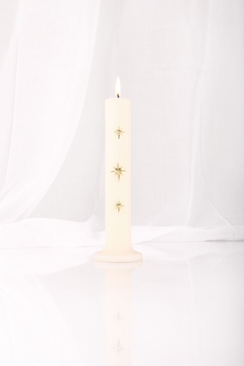 Smith & Co Pillar Candle 250gm Tonka & White Musk