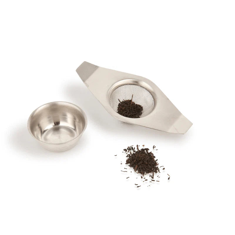 LC Double Handled Tea Strainer