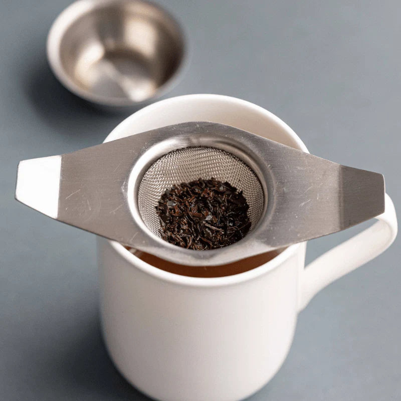 LC Double Handled Tea Strainer