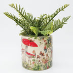 Enchanted Garden Planter Red 14cm