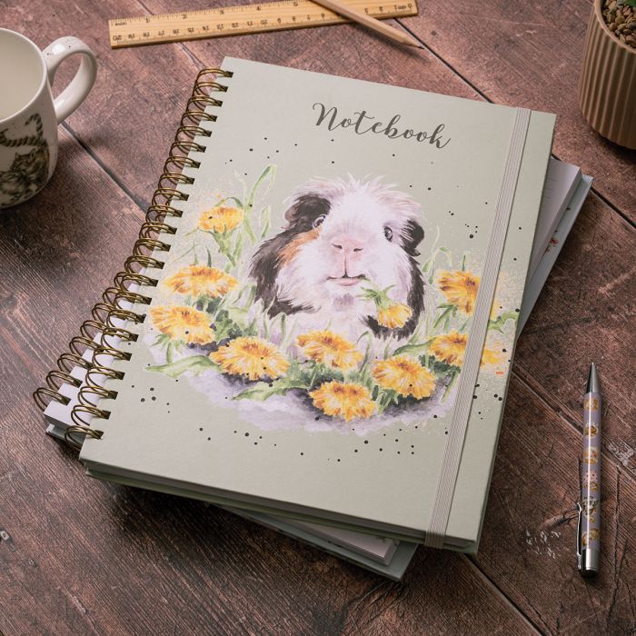 Wrendale Country Dandy Day Spiral A4 Notebook