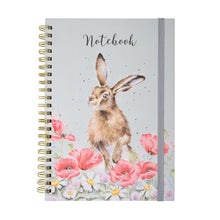 Load image into Gallery viewer, Wrendale Country Field Flower A4 Spiral Notebook