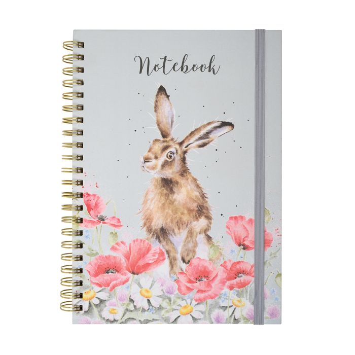 Wrendale Country Field Flower A4 Spiral Notebook